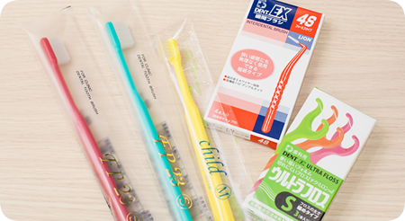 歯のケアグッズ