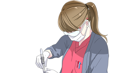 歯科衛生士による歯科検診